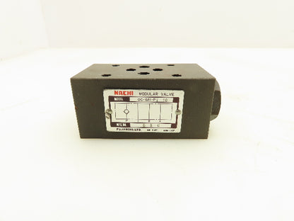 Nachi OC-G01-P1-10 Hydraulic Modular Check Valve D03