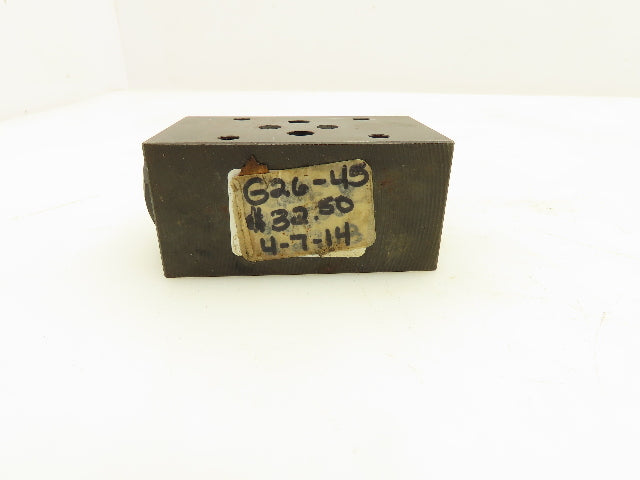 Nachi OC-G01-P1-10 Hydraulic Modular Check Valve D03