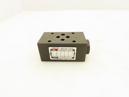 Nachi OC-G01-P1-10 Hydraulic Modular Check Valve D03