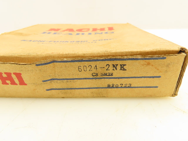 Nachi 6024-2NK Single Row Ball Bearing 120x180x28mm