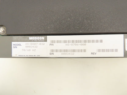 Modicon /AEG AS-B807-032 Input Module B807 120VAC 32 Point 50/60HZ