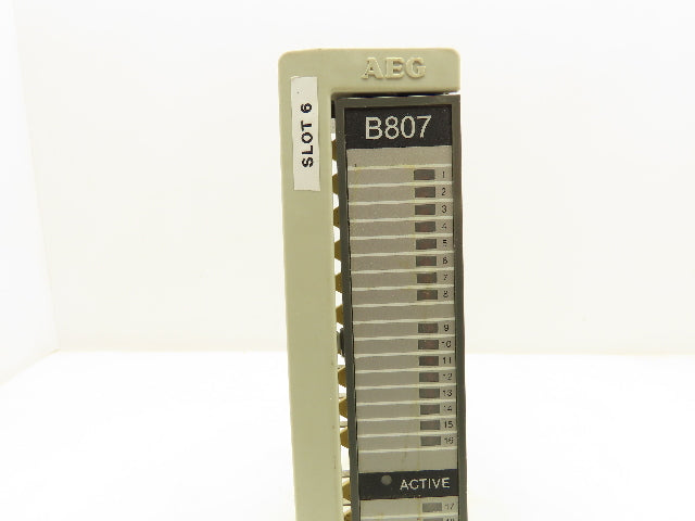 Modicon /AEG AS-B807-032 Input Module B807 120VAC 32 Point 50/60HZ