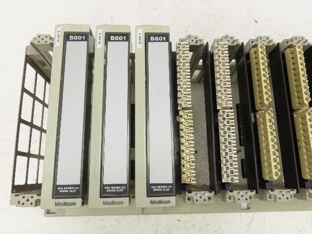 Modicon /AEG AS-H827-209 Series 984 11-Slot Chassis Rack