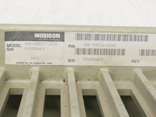Modicon /AEG AS-H827-209 Series 984 11-Slot Chassis Rack