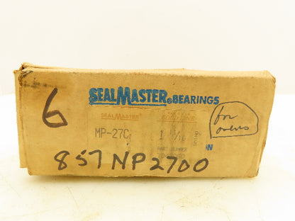 Sealmaster NP-27C Pillow Block Bearing 1-11/16" Bore 2-Bolt