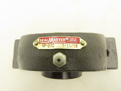 Sealmaster NP-27C Pillow Block Bearing 1-11/16" Bore 2-Bolt