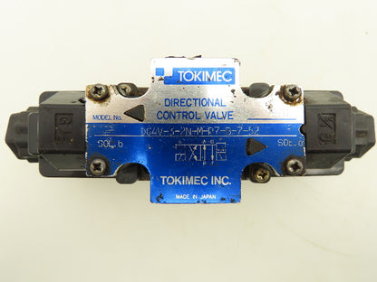 Tokimec DG4V-3-2N-M-P7-B-7-52 Hydraulic Directional Control Solenoid Valve 120V