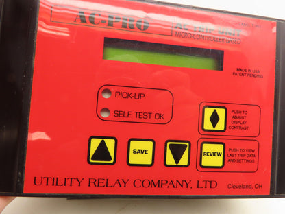 Utility Relay Company T-361 AC-PRO Ac Trip Unit Micro Controlled Based