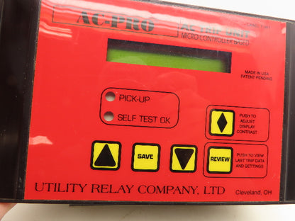 Utility Relay Company T-361 AC-PRO Ac Trip Unit Micro Controlled Based