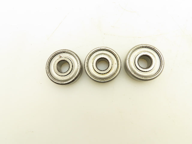Delco NDH 77601 Shielded Ball Bearing 12x37x12mm  Lot of 3