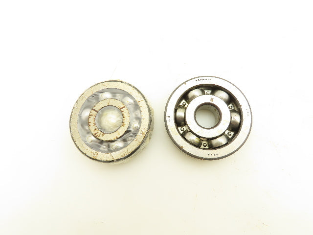 FAG 6403 Single Row Ball Bearing 17x62x17mm  Lot of 2