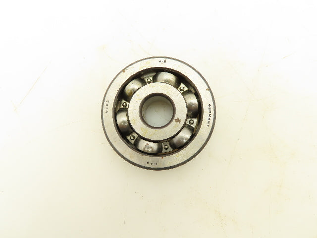 FAG 6403 Single Row Ball Bearing 17x62x17mm  Lot of 2