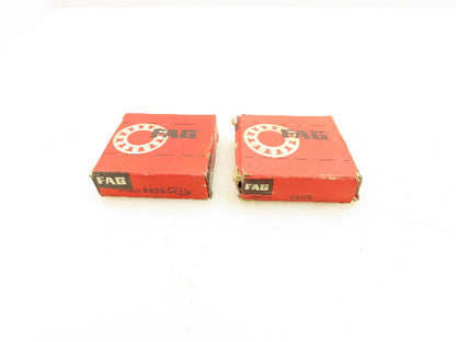 FAG 6403 Single Row Ball Bearing 17x62x17mm  Lot of 2