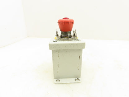 Allen Bradley 8017664 Industrial Pushbutton Enclosure E-Stop Illuminated