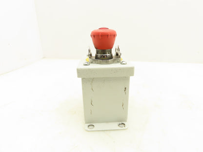 Allen Bradley 8017664 Industrial Pushbutton Enclosure E-Stop Illuminated