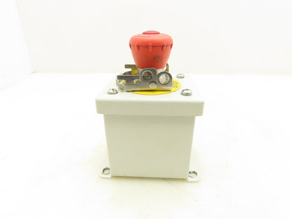 Allen Bradley 8017664 Industrial Pushbutton Enclosure E-Stop Illuminated