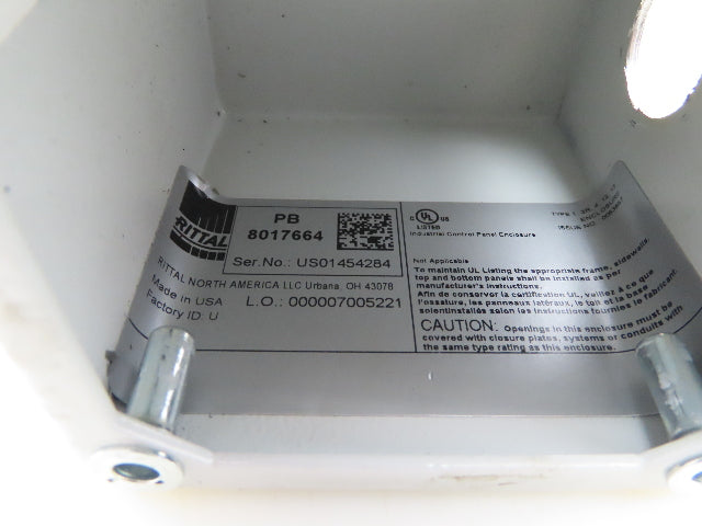 Allen Bradley 8017664 Industrial Pushbutton Enclosure E-Stop Illuminated