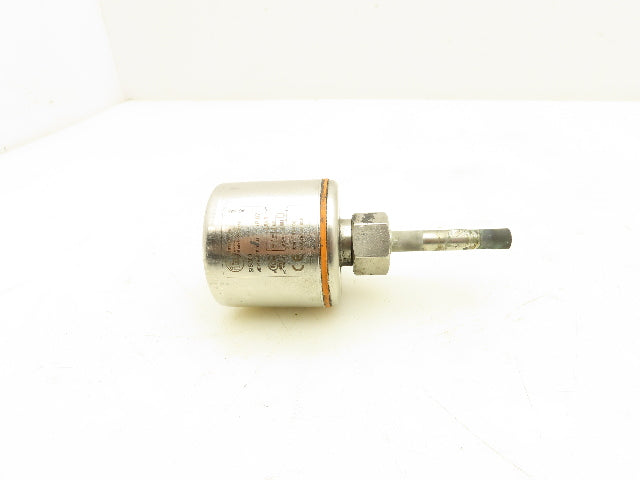 IFM SI5000 Flow Monitor Scale Display 19-36VDC 30 Bar M12 Connector 1-3/4" Probe