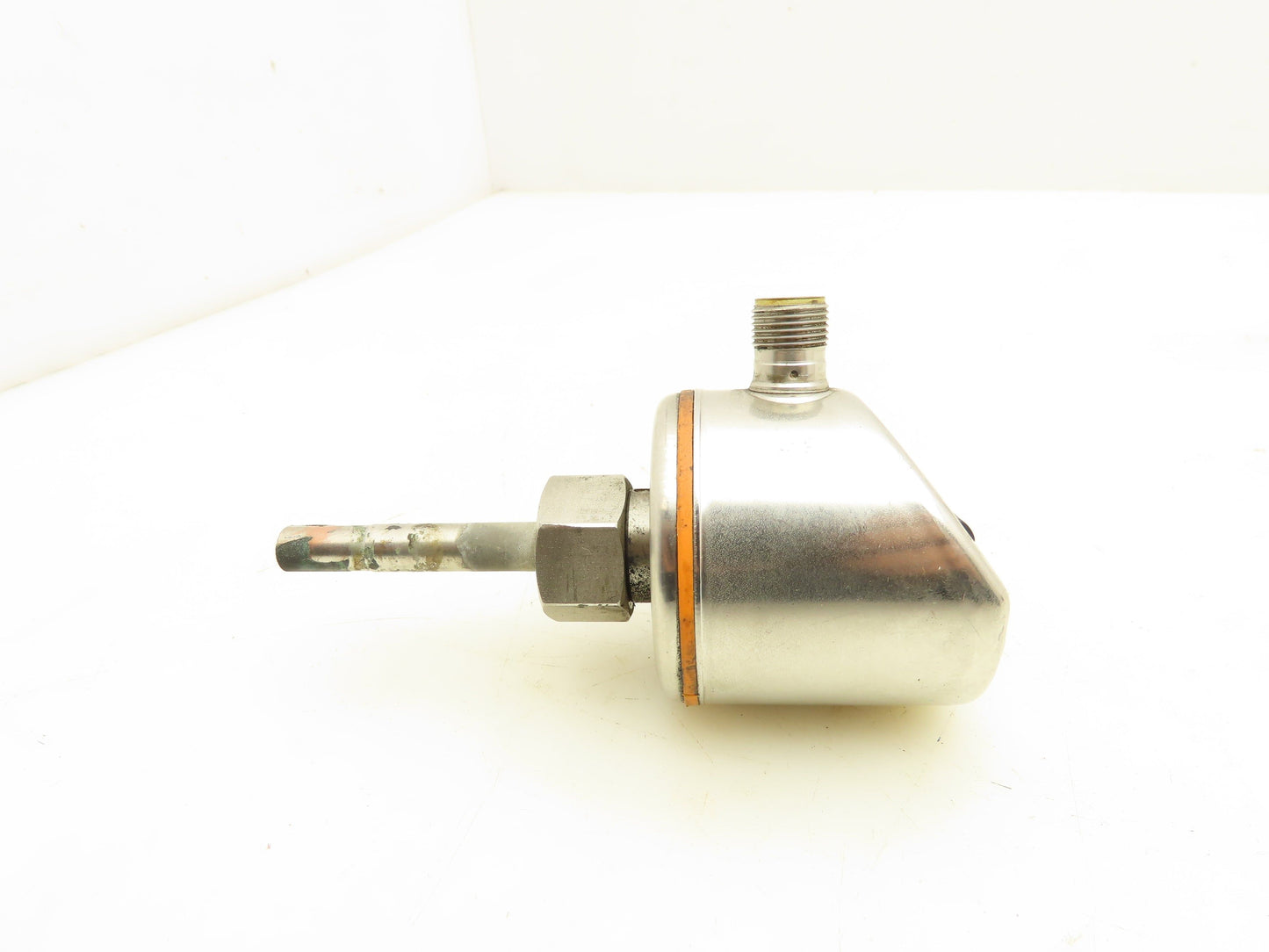 IFM SI5000 Flow Monitor Scale Display 19-36VDC 30 Bar M12 Connector 1-3/4" Probe