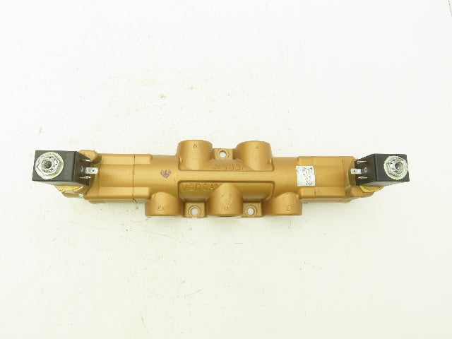 Versa VXX-4628-3553-A120 Pneumatic Solenoid Valve 4 Way 3 Position 3/4" NPT 120V