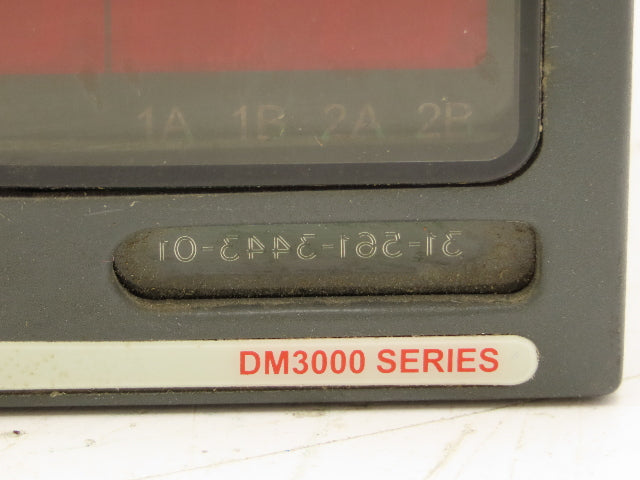 Status Instruments DM3000 Panel Meter Digital Display 4-20mA With Pod 2NO 2NC
