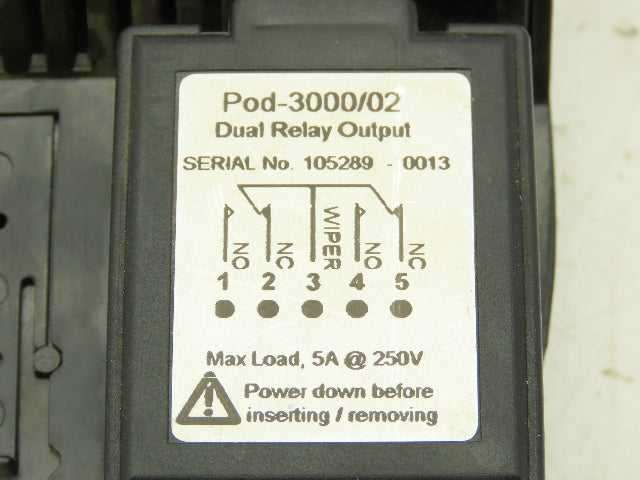 Status Instruments DM3000 Panel Meter Digital Display 4-20mA With Pod 2NO 2NC