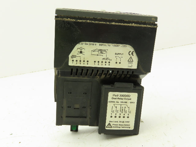 Status Instruments DM3000 Panel Meter Digital Display 4-20mA With Pod 2NO 2NC