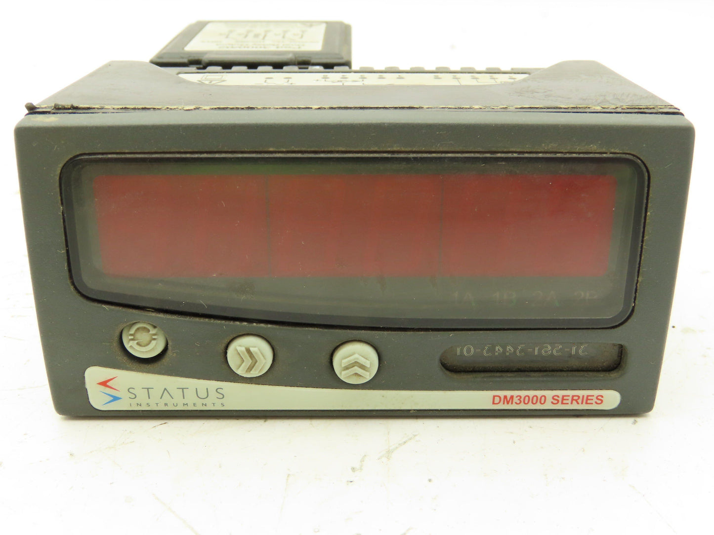 Status Instruments DM3000 Panel Meter Digital Display 4-20mA With Pod 2NO 2NC