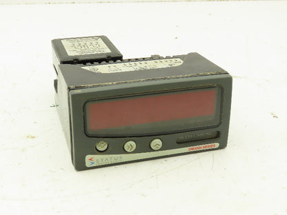 Status Instruments DM3000 Panel Meter Digital Display 4-20mA With Pod 2NO 2NC