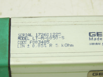 Gefran LT-M-0050 Linear Transducer Housing 50mm Stroke