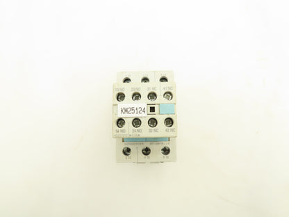 Siemens 3RT1036-1BB40 Motor Starter Contactor 460VAC 40HP Aux Relay 24VDC Coil