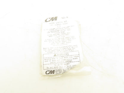 CM Columbus McKinnon 45665 Hook Latch Kit Lot of 2