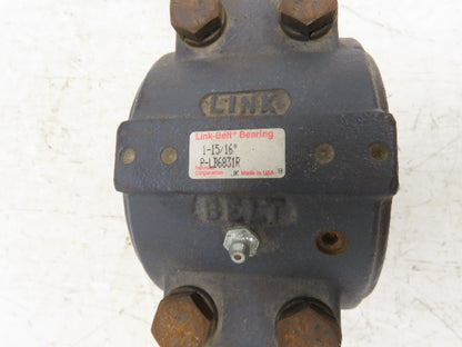 Link-Belt P-LB6831R Split Pillow Block Bearing Housing 1-15/16" Bore 2-Bolt