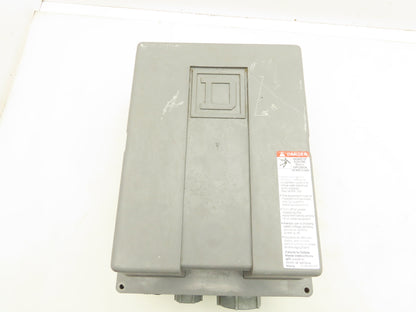 Square D 8903LWW80V02 Electrical Enclosure 11-1/2x8x4" 1-1/2"NPT 3/4"NPT Plastic