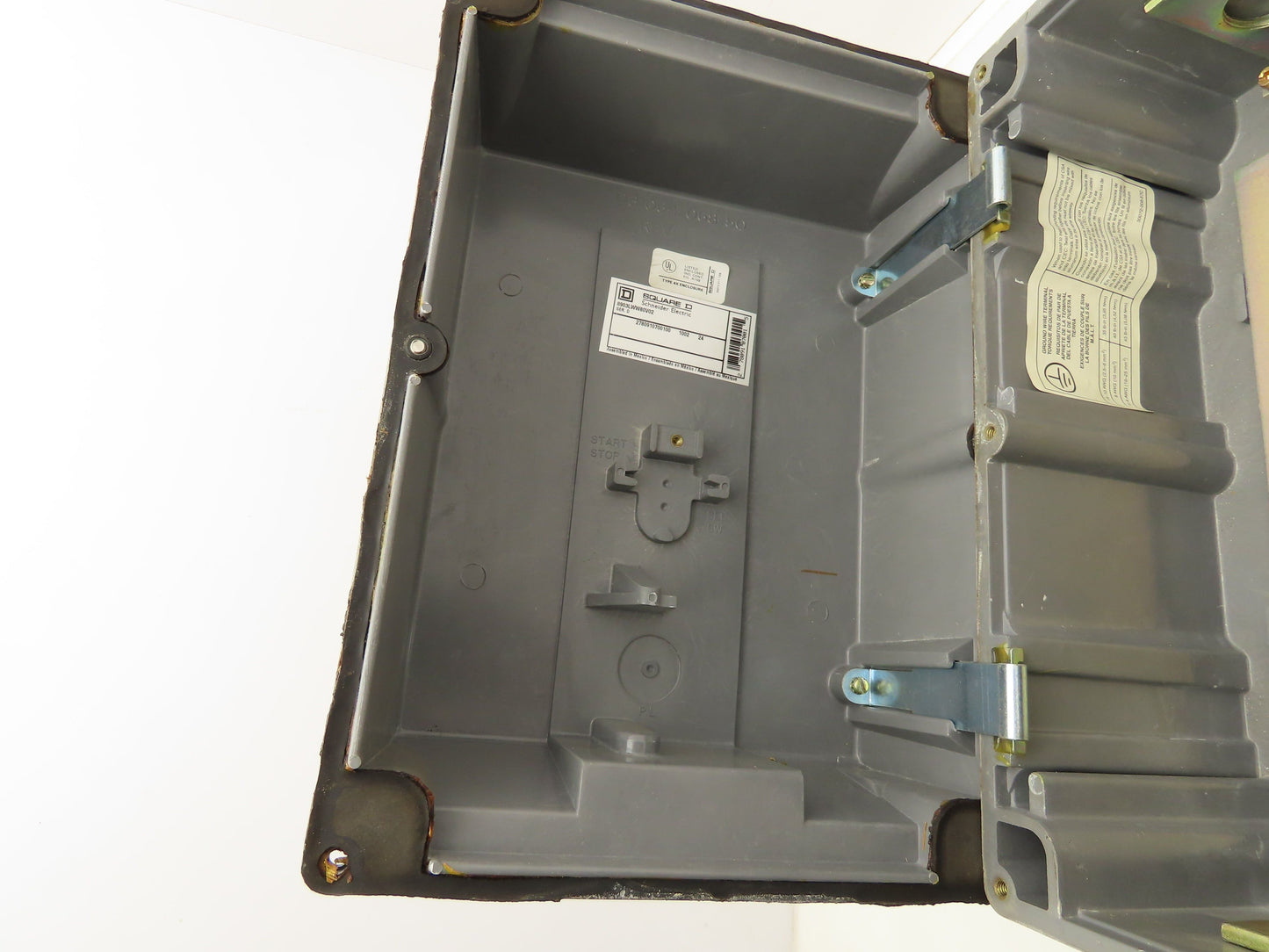 Square D 8903LWW80V02 Electrical Enclosure 11-1/2x8x4" 1-1/2"NPT 3/4"NPT Plastic