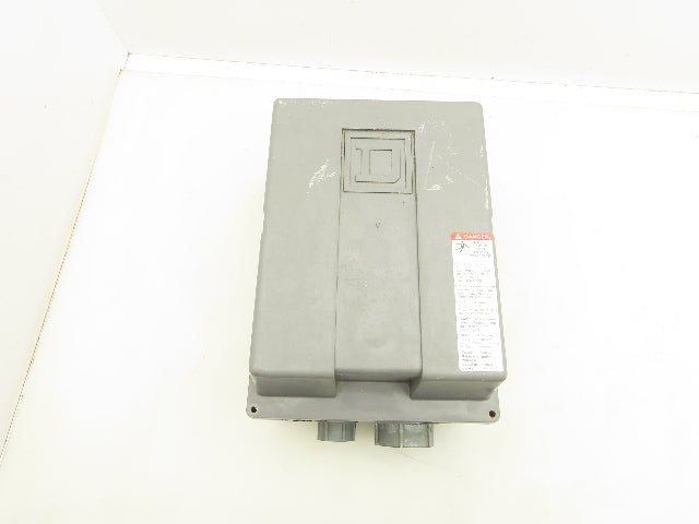 Square D 8903LWW80V02 Electrical Enclosure 11-1/2x8x4" 1-1/2"NPT 3/4"NPT Plastic