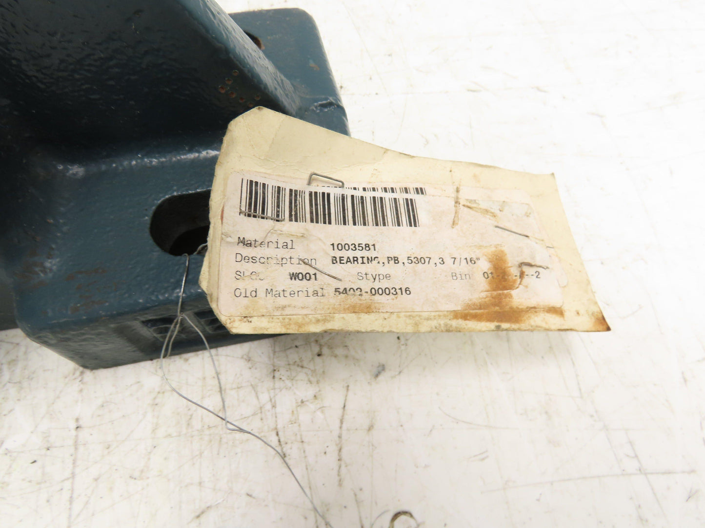 Rexnord ZP-5307F Pillow Block Bearing 3-7/6" Bore 4-Bolt