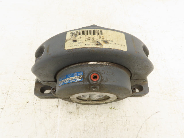 Cooper 02BCPM215GR Split Pillow Block Bearing Housing 2-15/16" Bore 4-Bolt Base