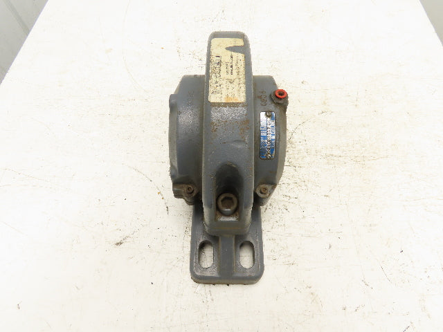 Cooper 02BCPM307GR Split Pillow Block Bearing Housing 3-7/16" Bore 4-Bolt Base