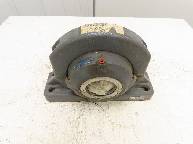 Cooper 02BCPM307GR Split Pillow Block Bearing Housing 3-7/16" Bore 4-Bolt Base