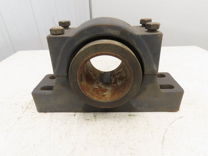 Sealmaster RPB 407-4 Split Pillow Block Bearing 4-7/16" Bore 4-Bolt Base