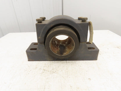 Sealmaster RPB 407-4 Split Pillow Block Bearing 4-7/16" Bore 4-Bolt Base