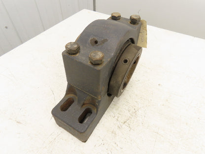 Sealmaster RPB 407-4 Split Pillow Block Bearing 4-7/16" Bore 4-Bolt Base