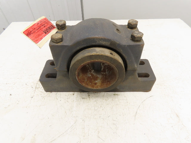 Sealmaster RPB 407-4 Split Pillow Block Bearing 4-7/16" Bore 4-Bolt Base