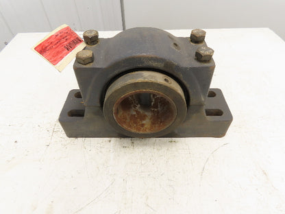 Sealmaster RPB 407-4 Split Pillow Block Bearing 4-7/16" Bore 4-Bolt Base