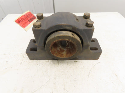 Sealmaster RPB 407-4 Split Pillow Block Bearing 4-7/16" Bore 4-Bolt Base