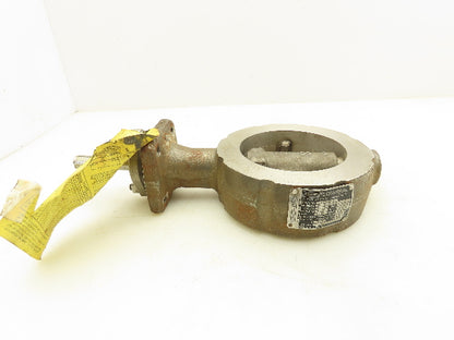 Crane 04-1WA-221RTG-H0J Flowseal Butterfly Valve 375 PSI Max 4"