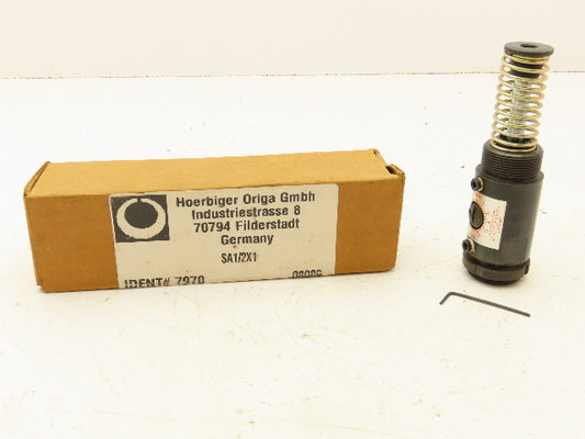 Hoerbiger Origa SA1/2X1 Adjustable Hydraulic Series Shock Absorber