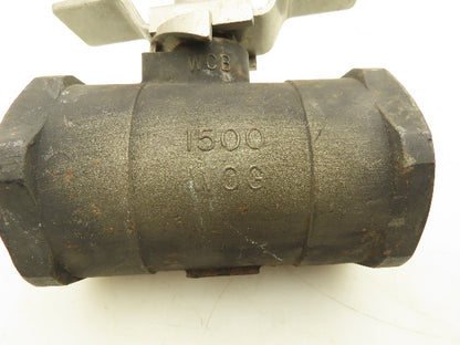 Apollo Carbon Steel Ball Valve 2" NPT Threaded 1500 WOG
