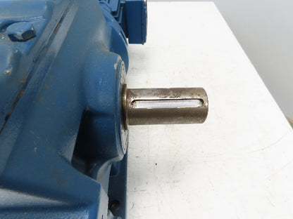 Sew-Eurodrive S77DRE90L4/DH Variable Speed Gearmotor 4.5-27 RPM 66:1 LH 2Hp 460V